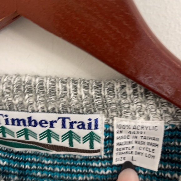 Timber trail vintage sweater size large - Picture 6 of 6